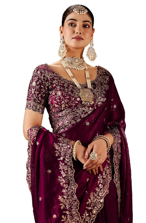 Vasthrlay Embroidered Traditional Embellished Applique Bollywood