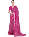Vasthrlay Bandhani Printed Unstitched Yellow Saree