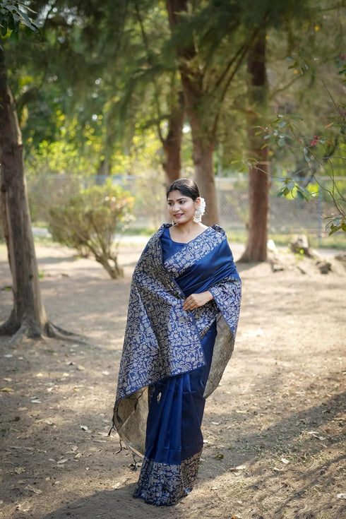 Vasthrlay Tussar Handloom Saree