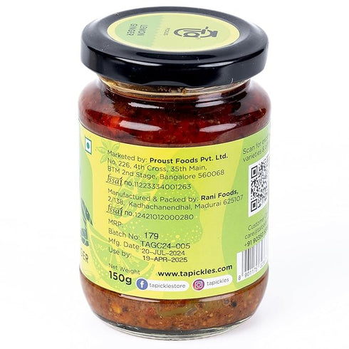 Ta Pickles | Lemon Ginger & Green Chilli Pickle
