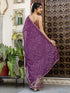 Vasthrlay Georgette Printed Orange Saree