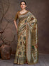 Vasthrlay Madhubani Printed Unstitched Hs Ethnic Wear