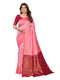 Vasthrlay Silk Unstitched Pink Dark Free Ethnic Wear