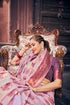Vasthrlay Organza Designer Unstitched Saree