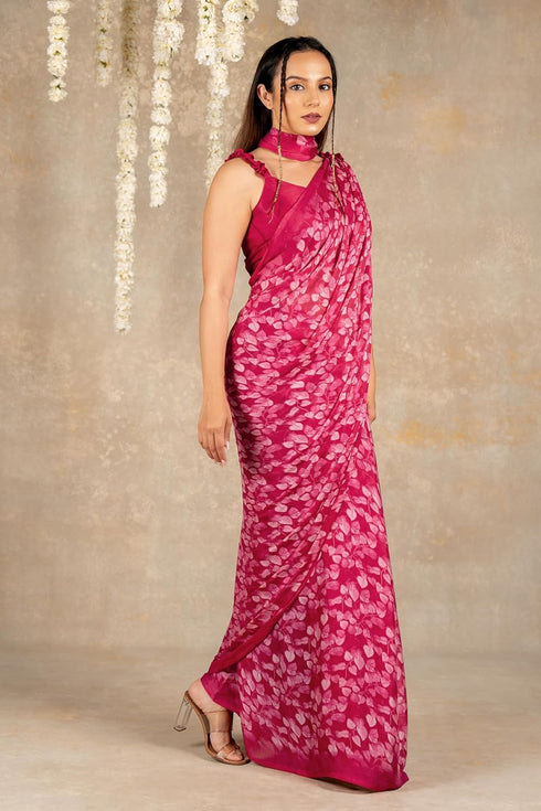 Vasthrlay Fashion Chiffon Printed Ethnic Wear