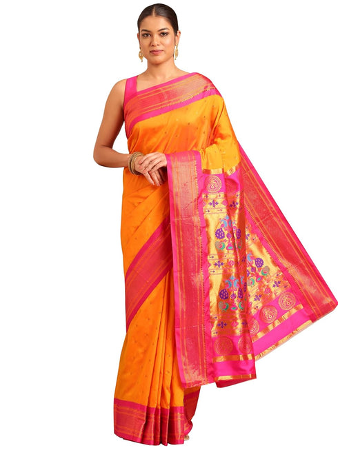 Vasthrlay Paithani Bottle Saree