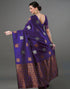 Vasthrlay Banarasi Unstitched Saree