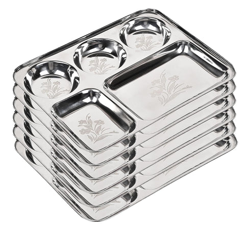 Stainless Steel Laser Partition Plate (Set of 6)