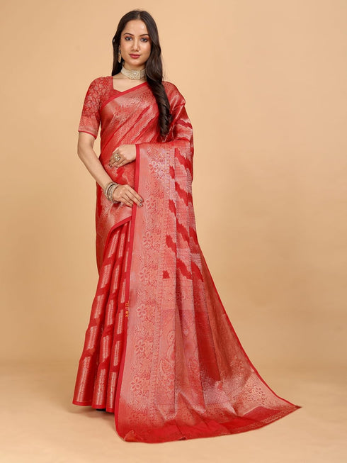 Vasthrlay Organza Embellishments Ethnic Wear