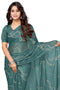 Vasthrlay Fashion Georgette Geometric Dusty Ethnic Wear