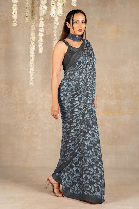Vasthrlay Fashion Chiffon Printed Ethnic Wear