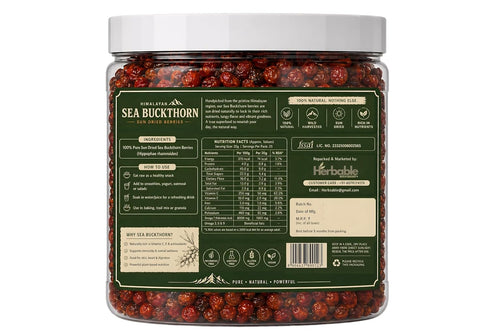 Herbable Sea Buckthorn Berries 100g