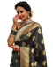 Vasthrlay Kanjivaram Banarasi Wedding Orange Saree