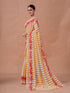 Vasthrlay Pink Unstitched Saree