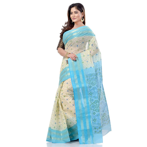 Vasthrlay Bengal Cotton `s Jamdani Handloom