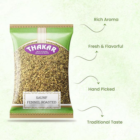 Thakar Roasted Fennel Seeds Sauf