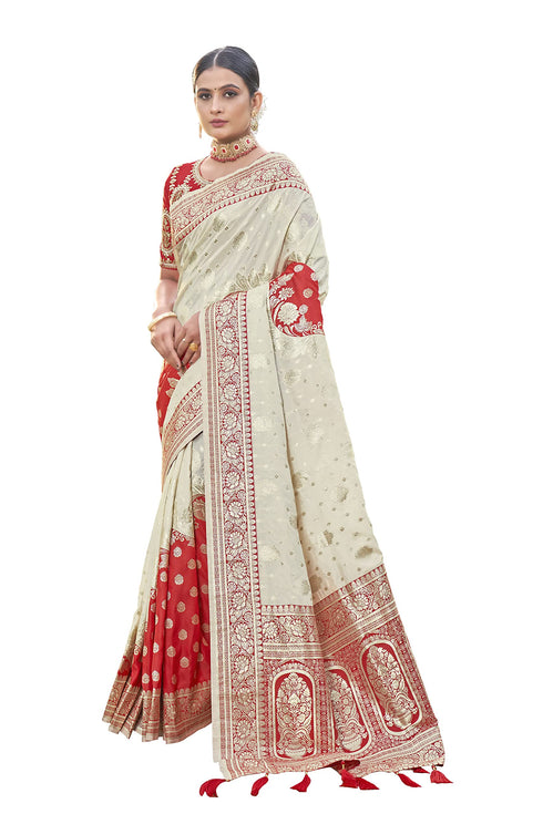 Vasthrlay Adorable Pattern Banarasi Piece Mn1738