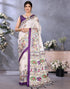 Vasthrlay Printed Unstitched Saree Az Ya Shaadi