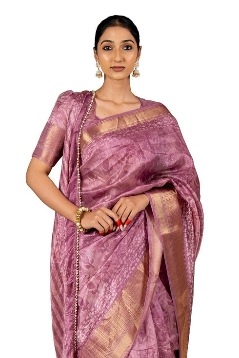 Vasthrlay Fashion Paisley Printed Grey Ethnic Wear