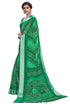 Vasthrlay Bandhani Chiffon Blue Ethnic Wear