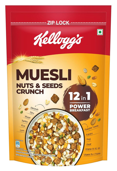 Kellogg's Muesli Nuts And Seeds Crunch 950g