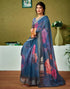 Vasthrlay Womens Cotton Printed Pink Saree