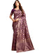 Vasthrlay Banarasi Traditional Unstitched Saree