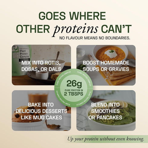 Ace Blend Unflavoured Plant Protein Triple Complex