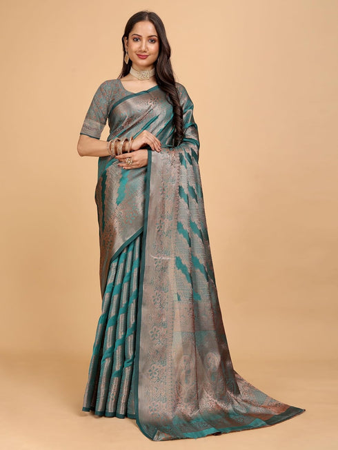 Vasthrlay Organza Embellishments Ethnic Wear