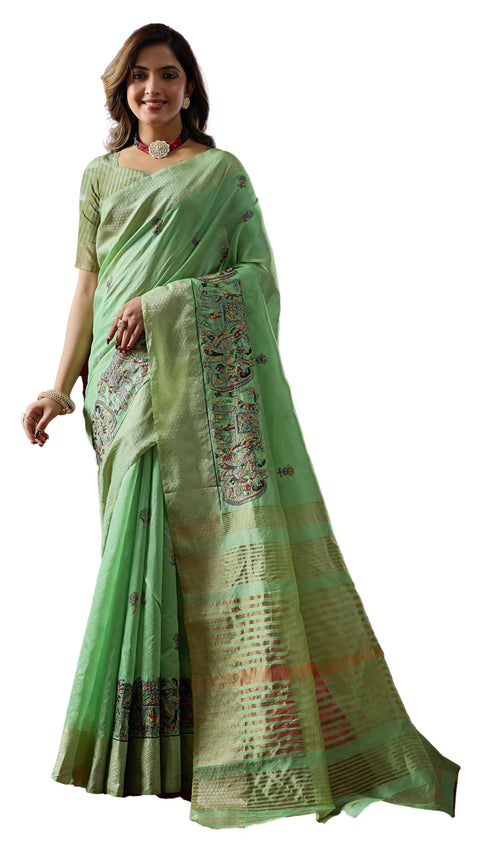 Vasthrlay Embroidery Saree