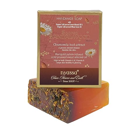 Nyassa Luxurious Sacred Sandalwood Handmade Natural Bathing Soap