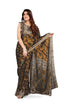 Vasthrlay Fashion Chiffon Georgette Beige Ethnic Wear