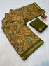 Vasthrlay Soft Saree Floral Digital Extraodinary