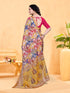 Vasthrlay Printed Unstitched Saree