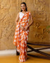 Vasthrlay Georgette Printed Unstitched Lavender Saree