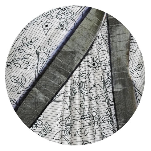 Vasthrlay Fashion Handloom Printed Ethnic Wear