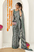 Vasthrlay Fashion Chiffon Printed Ethnic Wear