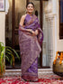 Vasthrlay Banarasi Weaving Peach Saree