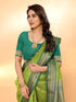 VasthrlayJacquard Boardered Unstitched Mustard Free Ethnic Wear