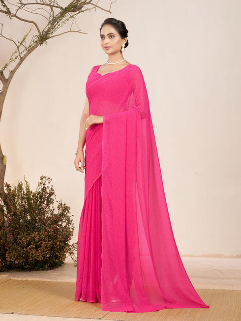 Vasthrlay Georgette Printed Saree