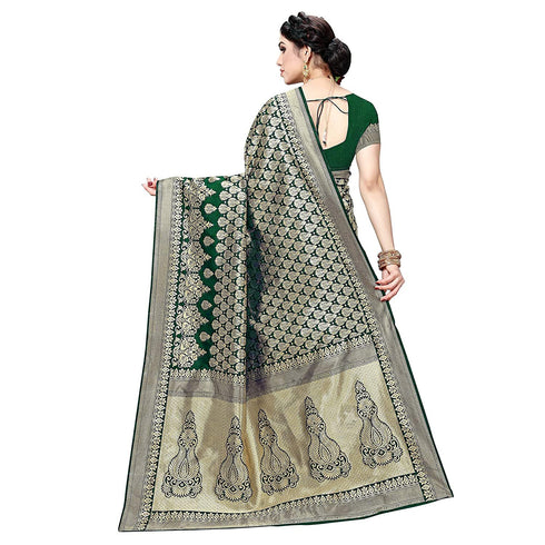 Vasthrlay Banarasi Kanjivaram Material Ethnic Wear