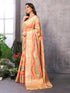 VasthrlayJacquard Unstitched Maharani Pista Free Ethnic Wear