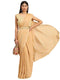 Vasthrlay Crushed Polycotton Unstitched Rust Ethnic Wear