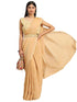 Vasthrlay Crushed Polycotton Unstitched Rust Ethnic Wear