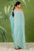 Vasthrlay Fashion Chiffon Georgette Green Ethnic Wear