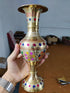 Handcrafted Brass Flower Vase 700g 10 Inch
