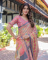 Vasthrlay Handloom Cotton Tassels Saree
