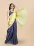 Vasthrlay Crushed Pleated Unstitched Yellow Free Ethnic Wear
