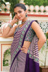 Vasthrlay Fashion Stripes Printed Ethnic Wear
