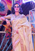 Vasthrlay Kanjivaram Handloom Golden Ethnic Wear